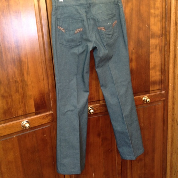 NWOT MARC JACOBS XS BLUE DENIM 2 PIECE PANTSUIT - Picture 6 of 6